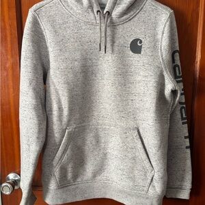 Carhartt Speckled Gray Relaxed Fit Hoodie